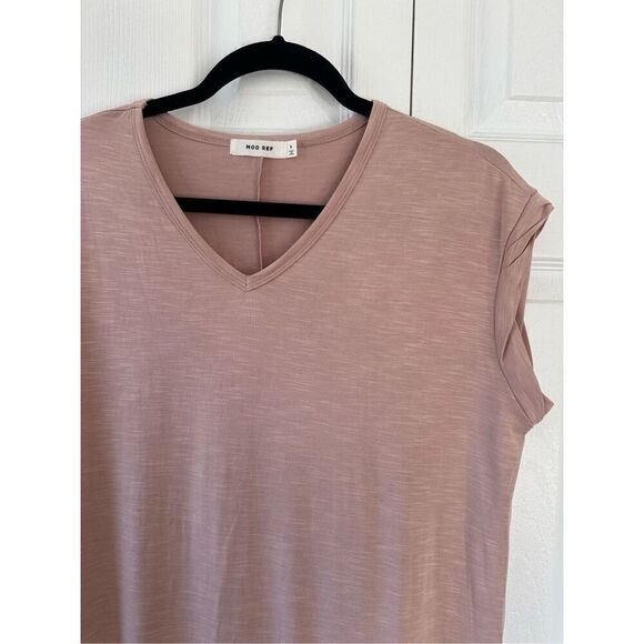 Mod Ref Jovie Blush Maxi T Shirt Dress - Picture 2 of 6